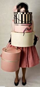 Girl with Hat Boxes 2